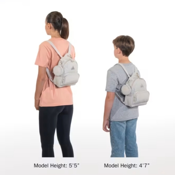 Adidas Must Have Mini Backpack Unisex Black And White New - Picture 2 of 11